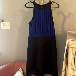Black and Blue Summer Dress. Ann Taylor Loft. Size 6.